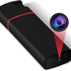 Mini Portable DV Spy Cameras - Full HD 1080P USB Electronic Lighter Hidden Cam for Legal Evidence Collection Etc