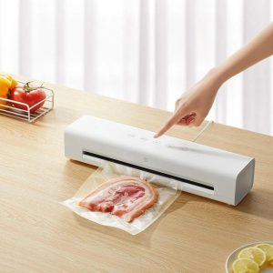 XIAOMI MIJIA 220V Vacuum Sealers Machine With Free 10pcs Vacuum Bags