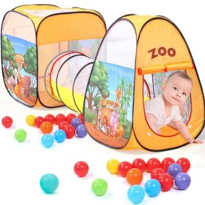 Tent House play with 100 pcs balls