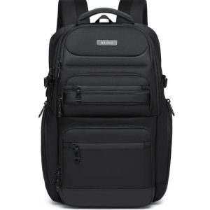 OZUKO 9772 Fashion Travel Back Pack Bag High Capacity Travel 15.6 Inches Laptop Waterproof Business Backpacks for Men