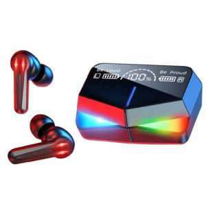M28 TWS Bluetooth 5.1 Gaming Headset Dual Mode Wireless Earphones Sports Stereo Sound Low Latency LED Digital Display Smart Touch Earphone