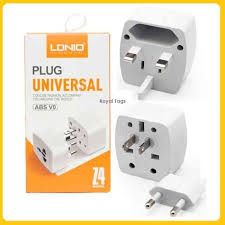 Ldnio Z4 Universal Travel Adapter Plug 6A for UK US EU AU
