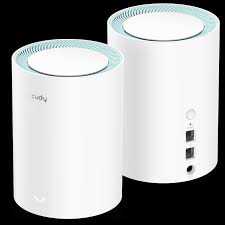 Cudy M1300 AC1200 Dual Band Gigabit Mesh Router (2 Pack)