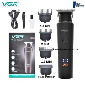 VGR V-937 Professional Rechargeable Electric Hair Trimmer With Metal Blade